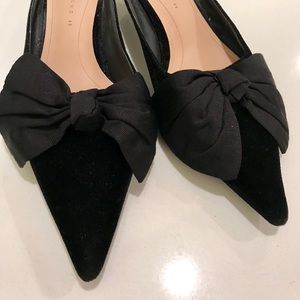 Zara Trafaluc Kitten Heel Mules